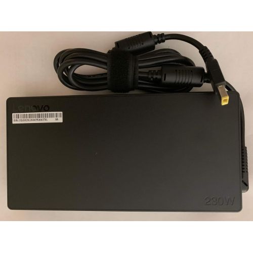 레노버 Lenovo 20V 11.5A 230W Slim Tip AC Adapter for THINKPAD P70 Mobile Workstation, THINKPAD P50, Compatible with P/N: GX20L29347, 00HM627, 4X20E75111, ADL230NDC3A - Retail Box.