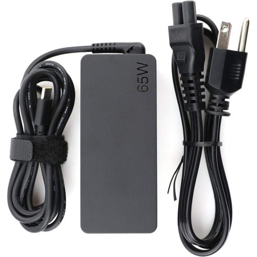 레노버 New Genuine Laptop Charger 65W Watt 20V 3.25A USB Type-C AC Adapter Power Cord ADLX65YDC2A FOR LENOVO Thinkpad X280 X380 X390 L390 E480 E490 E580 E590 E495 R480 S1 2018 T470 T470S