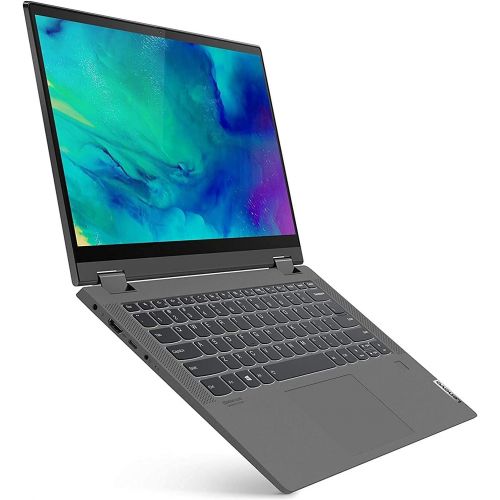 레노버 2021 Lenovo IdeaPad Flex 5 14 FHD IPS Multi-Touch Premium 2-in-1 Laptop PC, AMD 6-Core Ryzen 5 4500U (Beat i7-10710U), 16GB RAM, 1TB PCIe SSD, Backlit Keyboard, Pen, Windows 10 + H
