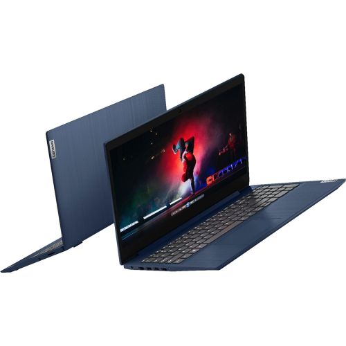 레노버 2021 Lenovo IdeaPad 3 15.6 HD Multitouch Premium Laptop, 10th Gen Intel Core i3-10110U Upto 4.1GHz, 12GB RAM, 512GB PCIe SSD, Card Reader, Windows 10 + HDMI Cable, Blue