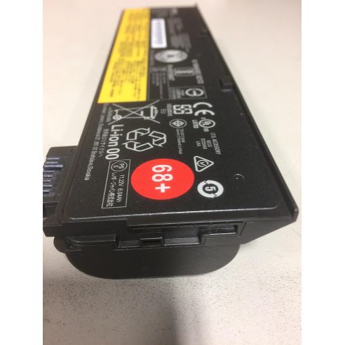 레노버 Lenovo Lithium Ion ThinkPad Battery 68 + ( Manufacturer P/N ; 0C52862 ) Extended Run Time 6 Cell System Battery, 72Wh, 10.8 v, 0.74 lbs