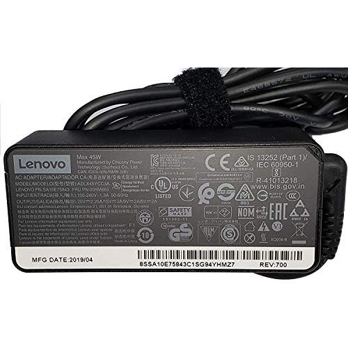 레노버 New Genuine AC Adapter For Lenovo ThinkPad Yoga 11 45 Watt USB-C With Cord 00HM668