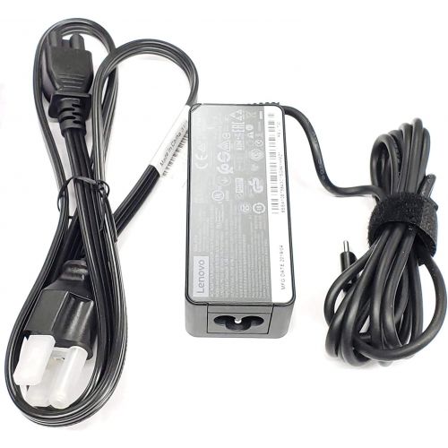 레노버 New Genuine AC Adapter For Lenovo ThinkPad Yoga 11 45 Watt USB-C With Cord 00HM668
