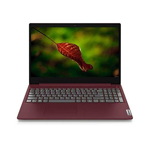 레노버 2021 Newest Lenovo IdeaPad 3 Laptop 15.6 Full HD Computer Notebook, 10th Gen Intel Core i5-1035G1 3.6GHz Processor, 8GB RAM, 256GB SSD, HDMI, Wi-Fi, Webcam, Windows 10, Cherry Red