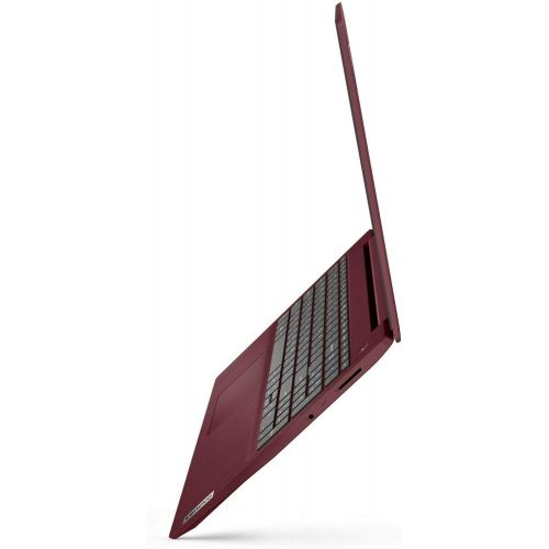 레노버 2021 Newest Lenovo IdeaPad 3 Laptop 15.6 Full HD Computer Notebook, 10th Gen Intel Core i5-1035G1 3.6GHz Processor, 8GB RAM, 256GB SSD, HDMI, Wi-Fi, Webcam, Windows 10, Cherry Red