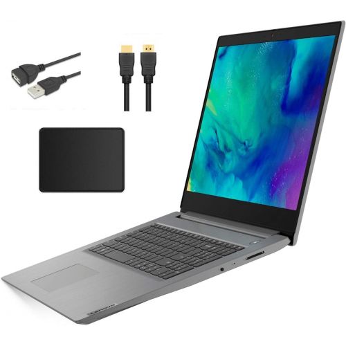 레노버 Lenovo Ideapad Premium 17.3 HD+ LED Backlight Laptop Bundle Woov Accessory AMD Ryzen 7 3700U 12GB DDR4 128GB SSD+1TB HDD Media Card Reader AMD Radeon Vega 10 Windows 10 Platinum Gr