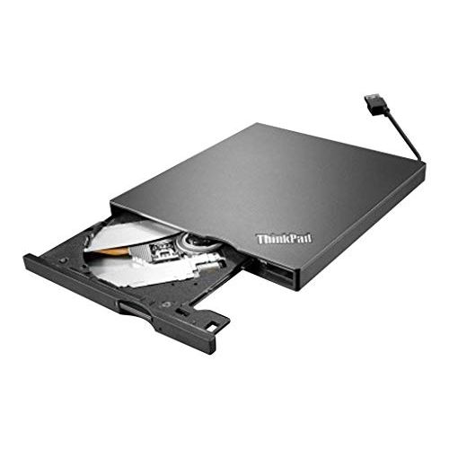 레노버 Lenovo External USB 3.0/2.0 ( 4XA0E97775) Slim Portable DVD Burner In The Lenovo Retail Sealed Packing for X1 Carbon And Yoga