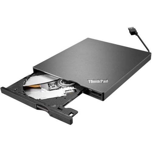 레노버 Lenovo External USB 3.0/2.0 ( 4XA0E97775) Slim Portable DVD Burner In The Lenovo Retail Sealed Packing for X1 Carbon And Yoga