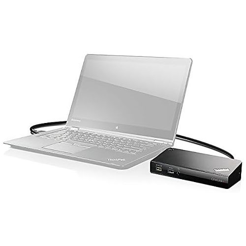레노버 Lenovo ThinkPad OneLink Plus Dock - 40A40090US (Ultra HD Video, 4k Output, 90W AC)