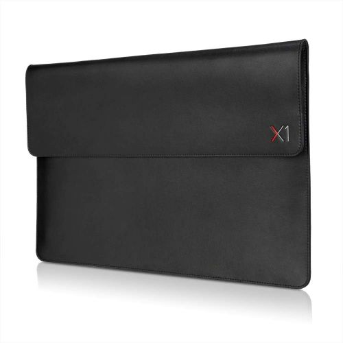 레노버 Black Lenovo Notebook Case Leather 14 ThinkPad X1 Carbon/Yoga Case 4X40U97972