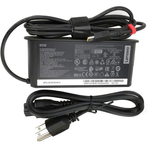 레노버 Original 95W USB Type C - Y9000X Laptop Charger，T470S T480S AC Adapter For Lenovo