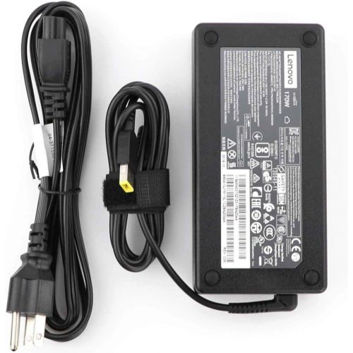 레노버 Laptop Charger 170W watt Slim Square tip AC Power Adapter for Lenovo ThinkPad Legion Y700 Y7000 E700 E600 R720 Y900 Y920,W550,W541,W540,W530,T550,T520,Y530,Y70-70,P50,P51