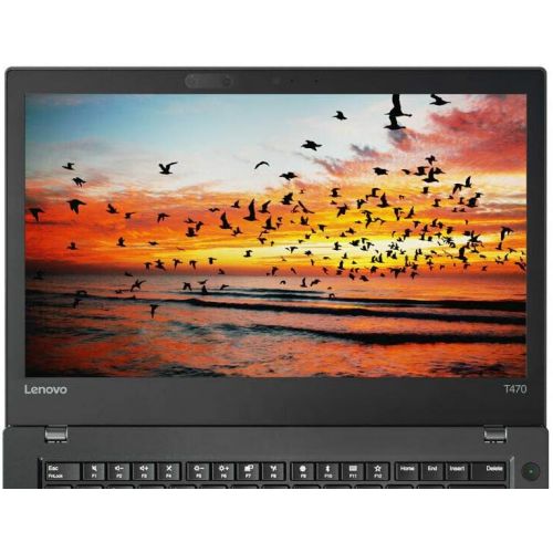 레노버 Lenovo ThinkPad T470 14 HD Business Laptop, Intel Core i5-6200U up to 2.8GHz, 8GB DDR4, 256GB PCIe SSD, Webcam, Wireless AC, Bluetooth, Thunderbolt, Fingerprint Reader, Windows 10