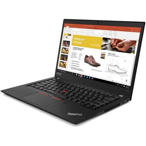 레노버 Lenovo ThinkPad T490s 14 FHD Business Laptop (Intel 4-Core i5-8365U(Beat i7-7500U), 8GB RAM, 256GB SSD) Thunderbolt 3, HDMI, Backlit, Fingerprint, Webcam, Windows 10 Pro + IST Comp