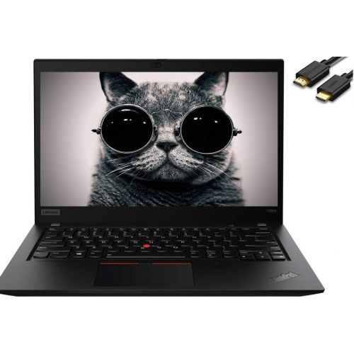 레노버 Lenovo ThinkPad T490s 14 FHD Business Laptop (Intel 4-Core i5-8365U(Beat i7-7500U), 8GB RAM, 256GB SSD) Thunderbolt 3, HDMI, Backlit, Fingerprint, Webcam, Windows 10 Pro + IST Comp