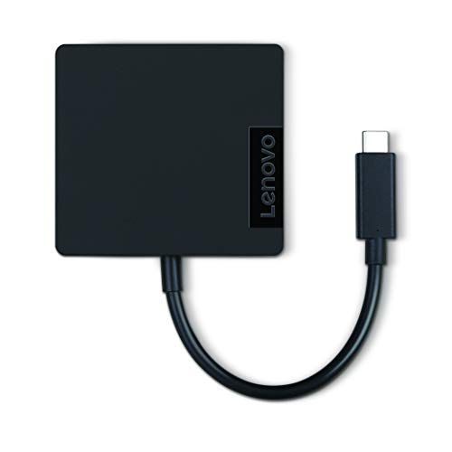 레노버 Lenovo USB C Travel ?Hub, Black GX90M61235