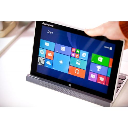 레노버 Lenovo Miix 2 11 11.6-Inch 128 GB Tablet (59413201) Silver