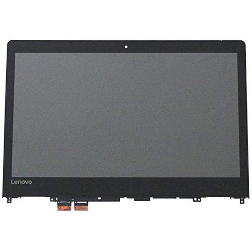 레노버 For Lenovo New 14 FHD LCD Screen LED Display Touch Digitizer with Bezel Frame Assembly fit Lenovo Ideapad Flex 4-1470 1480 80SA 80VD 80S7 Yoga 510-14IKB