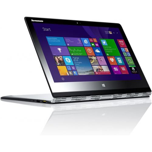 레노버 Lenovo Yoga 3 Pro - 13.3 QHD Touchscreen Convertible Laptop - Intel M-5Y71, 8GB RAM, 256GB SSD, Intel HD Graphics, Windows 10 - Silver
