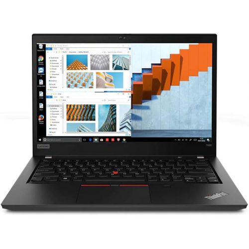 레노버 Lenovo Thinkpad T490 Laptop (20N2-0042US) Intel i7-8665U, 16GB RAM, 512GB SSD, 14-inch WQHD 2560x1440, Win10 Pro, MicroSD Card Reader, Fingerprint, IR 720p Webcam, Backlit KB