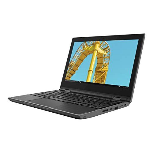 레노버 Lenovo 300e Windows 2nd Gen 81M90061US 11.6 Touchscreen 2 in 1 Notebook - HD - 1366 x 768 - Intel Celeron N4120 Quad-core (4 Core) 1.10 GHz - 4 GB RAM - 64 GB Flash Memory - Black