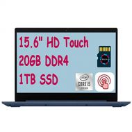 Lenovo IdeaPad 3 2021 Premium Laptop Computer I 15.6 HD Touchscreen I 10th Gen Intel Quad-Core i5-10210U ( i7-8650U) I 20GB DDR4 1TB SSD I HDMI Dolby Win10 + 32GB Micro SD Card