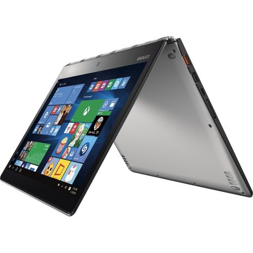 레노버 Lenovo Yoga 900 2-in-1 13.3-inch QHD+ IPS Multitouch Convertible Laptop (Core i7-6560U, 256GB SSD, 8GB RAM) -Platinum Silver