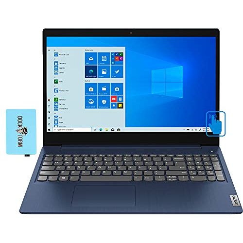 레노버 Lenovo IdeaPad 3 Home & Business Laptop (Intel i3-10110U 2-Core, 12GB RAM, 256GB PCIe SSD, Intel UHD, 15.6 Touch HD (1366x768), WiFi, Bluetooth, Webcam, 1xHDMI, SD Card, Win 10 Hom