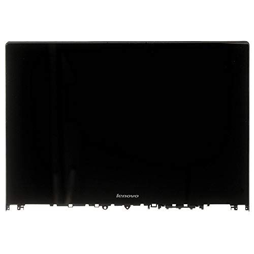 레노버 For Lenovo 15.6 Replacement 1920x1080 FHD IPS LCD Panel LED Touch Screen with Frame Assembly Edge 2-15 1580 80QF