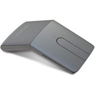 Lenovo Yoga Mouse with Laser Presenter, 2.4GHz Wireless Nano Receiver & Bluetooth 5.0, Award-Winning Ergonomic V-Shape, Adjustable 1600 DPI, Optical Mouse, GY50U59626, Iron Grey, g