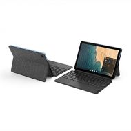 Lenovo Chromebook Duet 10.1 FHD IPS Touchscreen 2-in-1 Tablet Laptop, MediaTek P60T, 4GB DDR4, 64GB eMCP, ARM G72 MP3 Graphics, Webcam, WiFi, Bluetooth, Chrome OS, Keyboard, 32GB A