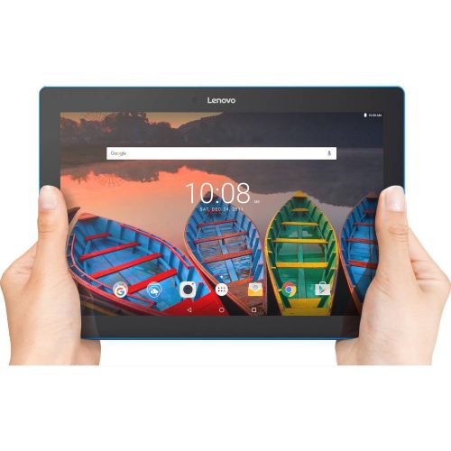 레노버 Lenovo Tab 10 Tablet, 10.1 HD Touchscreen, Qualcomm Quad-core Processor 1.30GHz, 1GB Memory, 16GB Storage, Wifi, Bluetooth, Webcam, Up to 10 hours battery life, Android 6.0 OS