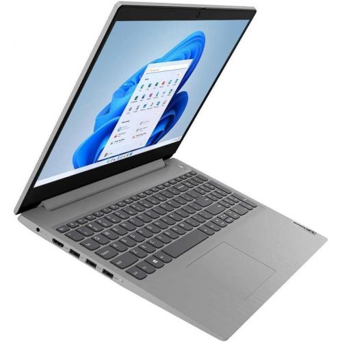 레노버 Lenovo Ideapad 3, 15.6 FHD (1920 x 1080) LED Display, Intel Pentium Silver N5030 - 1080p?up to 1.10GHz, 4Cores, 4GB DDR4 RAM, 128GB SSD, Webcam, Bluetooth, Windows 11S Home, Gray,