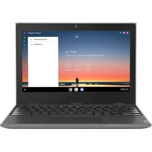 레노버 2020 Lenovo 100e 2nd Gen 11.6 Anti-Glare HD Business, Student Chromebook Laptop, Quad-Core MT8173C CPU, 4GB RAM, 32GB eMMC+128GB IST SD Card, Type C, WiFi AC, Webcam, Chrome OS