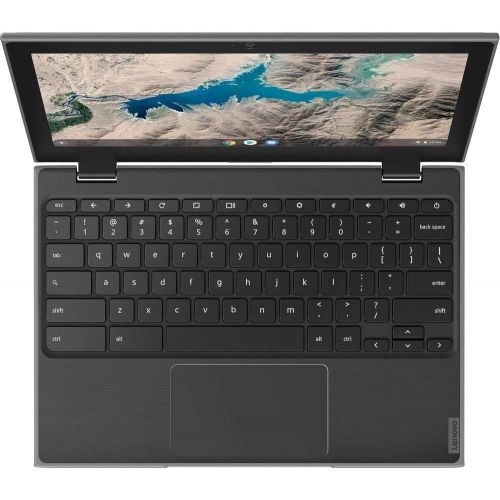 레노버 2020 Lenovo 100e 2nd Gen 11.6 Anti-Glare HD Business, Student Chromebook Laptop, Quad-Core MT8173C CPU, 4GB RAM, 32GB eMMC+128GB IST SD Card, Type C, WiFi AC, Webcam, Chrome OS