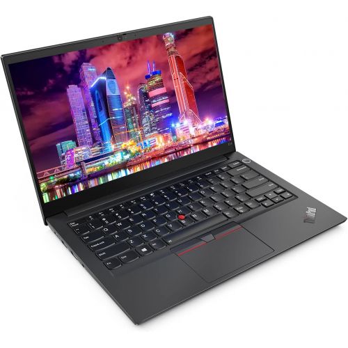 레노버 Lenovo ThinkPad E14 Gen 2-are 20T6002QUS 14 inch Notebook PC Bundle with Ryzen 7 4700U, 8GB DDR4, 256GB SSD, Radeon Graphics, Webcam, Stereo Speakers, Microphone, Windows 10 Pro, a