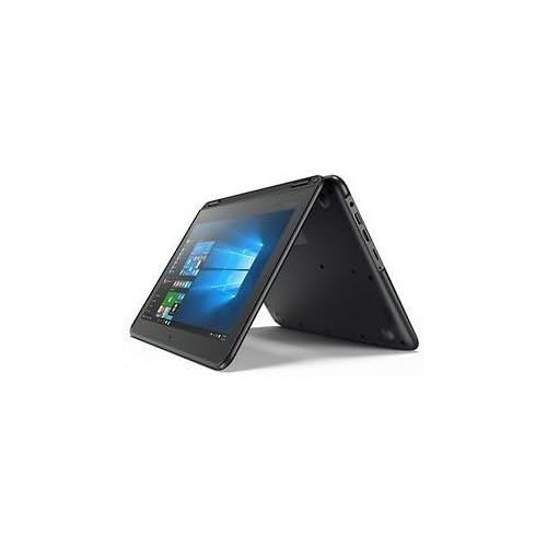 레노버 Lenovo 11.6-inch IPS Touchscreen 2-IN-1 Convertible Laptop PC, Intel Celeron Processor Up To 2.48GHz, 4GB RAM, 32GB SSD, Bluetooth, HDMI, WIFI, Spill-Resistant Keyboard, Windows 10