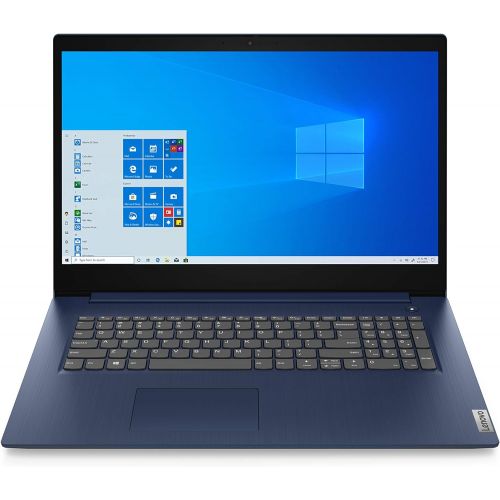 레노버 2021 Lenovo IdeaPad 3 17.3 HD+ LED Backlit Display Laptop, Intel Core i5-1035G1 Processor, 8GB RAM, 256GB SSD, HDMI, WiFi, Bluetooth, Webcam, Windows 10, Abyss Blue, W/ IFT Accesso