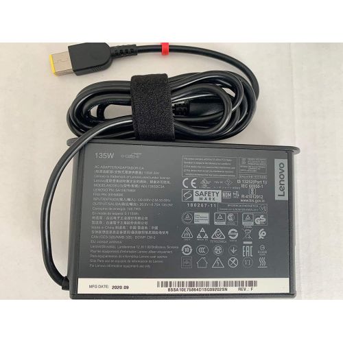 레노버 Lenovo P/N: 4X20Q88539 Slim 135W AC Adapter for Lenovo G510,G5005,Y50-70,Y50P-70,Y520-15,Y700-14,Y700-17,Y70-70 - Retail Box