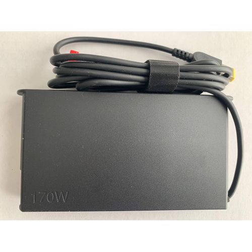 레노버 New Genuine Slim Design Lenovo 20V 8.5A 170W AC Adapter For Lenovo ThinkPad P73, Compatible with P/N: SA10R16886, 02DL140, ADL170SCC3A.