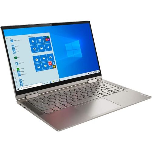 레노버 2021 Lenovo Yoga C740 2-in-1 14 FHD Touchscreen Laptop Computer, Intel Core i5-10210U, 8GB RAM, 256GB SSD, Backlit Keyboard, Intel UHD Graphics, HD Webcam, Windows 10, Mica, 32GB S