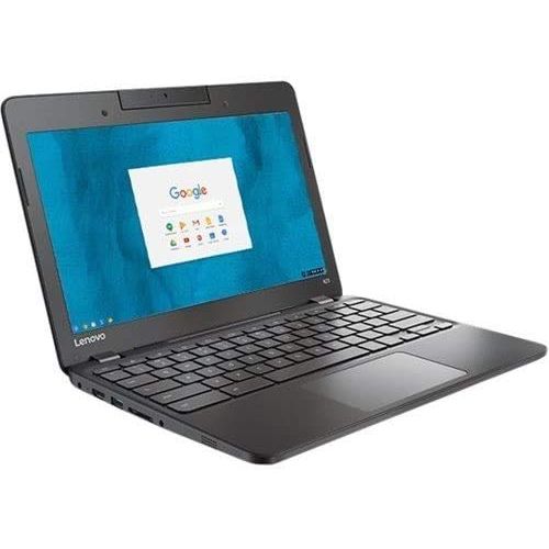 레노버 Newest Black Lenovo N23 11.6-inch Chromebook, Intel Celeron N3060 Dual Core Processor, 4GB Memory, 16GB eMMC, Bluetooth, WiFi, Webcam