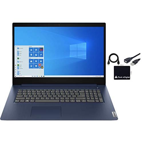 레노버 2022 Lenovo IdeaPad 3 17.3 HD+ Home and Business Laptop Computer Quad-Core i5-1035G1 36GB RAM DDR4 1TB M.2 NVMe SSD Intel UHD Graphics HDMI WiFi AC Bluetooth Webcam Windows 10 Home