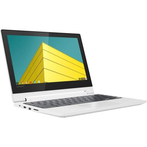 레노버 Lenovo Chromebook 2-in-1 Convertible Laptop, 11.6-Inch HD (1366 x 768) IPS Display, MediaTek MT8173C Processor, 4GB LPDDR3, 32GB eMMC, Chrome OS, Blizzard White, Choose Your eMMC (