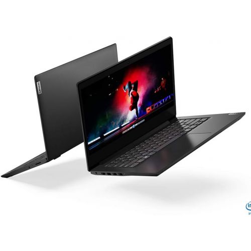 레노버 2021 Lenovo Ideapad 3 14 HD Laptop Computer, Intel Pentium Gold 6405U Processor, 12GB RAM, 256GB PCIe SSD, Intel UHD Graphics, Speakers, Webcam, Bluetooth, Windows 10 S, Black, 32G