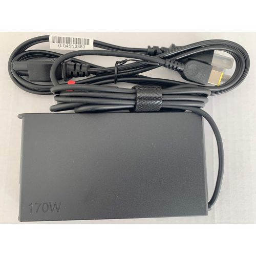 레노버 Original Slim Version Lenovo 170W AC Adapter for Lenovo Thinkpad P53, P70, P71, P72, P73, Compatible with P/N: SA10R16886, ADL170SCC3A, 02DL140.