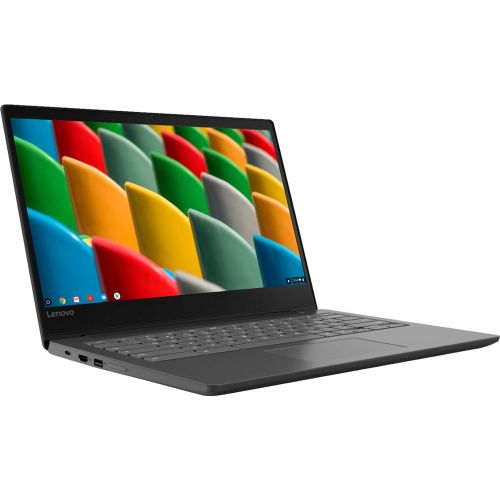 레노버 Latest Lenovo Chromebook S330 14 HD (1366 x 768) Premium Laptop, Mediatek MT8173C Quad-Core Processor, 4GB Memory, 32GB eMMC SSD, Camera, WiFi, Bluetooth, Chrome OS/ GCube 64GB Mic