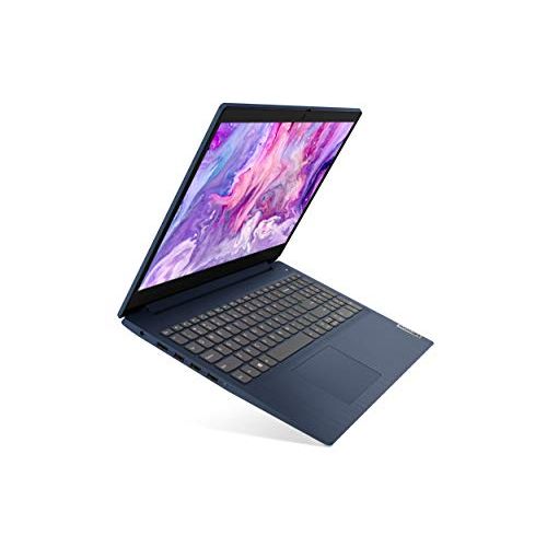 레노버 Lenovo IdeaPad 3 15.6 FHD Premium Laptop AMD Ryzen 5 5500U Six-Core Processor 8GB RAM 256GBSSD AMD Radeon 7 Graphics Windows 10 Home Blue with USB3.0 HUB Bundle