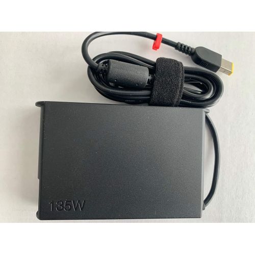 레노버 Original Lenovo 20V 6.7A 135W Slim Tip AC Adapter for Lenovo ThinkPad P1 20MD, Lenovo ThinkPad P1 20ME, Lenovo ThinkPad X1 Extreme 20MG, Compatible P/N: ADL135SDC3A, SA10E75864, 00