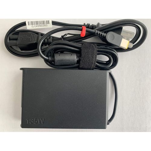 레노버 Original Lenovo 20V 6.7A 135W Slim Tip AC Adapter for Lenovo ThinkPad P1 20MD, Lenovo ThinkPad P1 20ME, Lenovo ThinkPad X1 Extreme 20MG, Compatible P/N: ADL135SDC3A, SA10E75864, 00